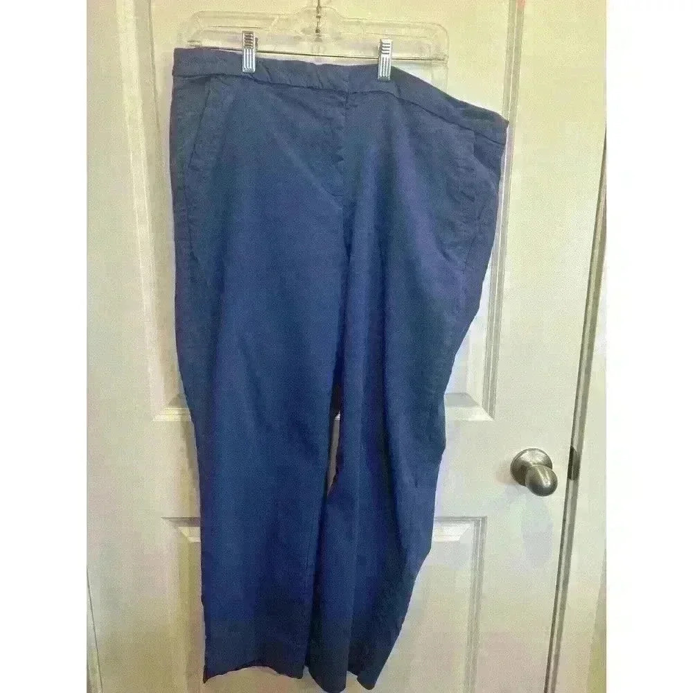 Lane Bryant Blue Dress up pants Size 16 Plus size
